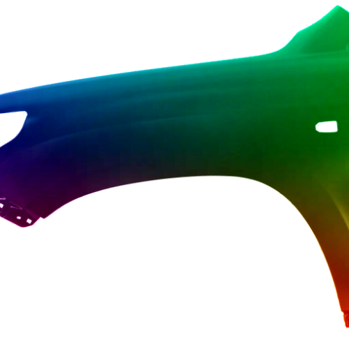 Parafango anteriore sinistro per Toyota Land Cruiser (FJ200) 2007-2015 verniciato nel colore desiderato