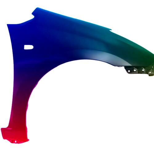 Parafango destro per Toyota Prius (XW20) 2003-2009 verniciato nel colore desiderato
