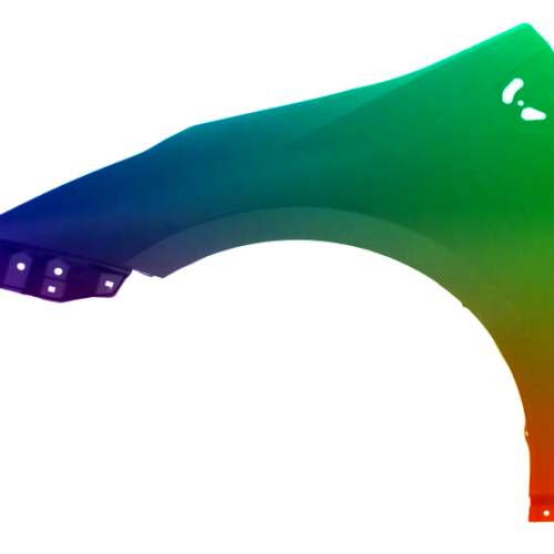 Parafango anteriore sinistro per Toyota Prius (XW50) 2016-2019 verniciato nel colore desiderato