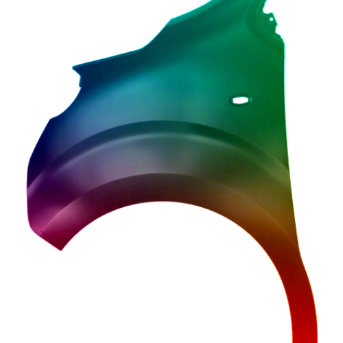 Parafango anteriore sinistro per Toyota Proace dal 2016 verniciato nel colore desiderato