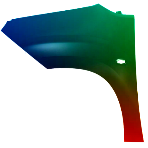 Parafango anteriore sinistro per Toyota Proace City dal 2019 verniciato nel colore desiderato
