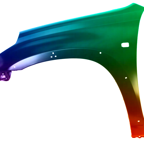 Parafango anteriore sinistro per Toyota Rav4 (XA20) 2000-2003 verniciato nel colore desiderato