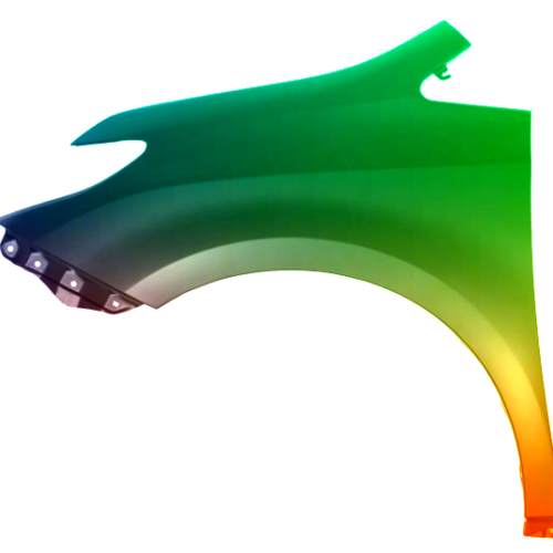 Parafango anteriore sinistro per Toyota Sienna 2010-2017 verniciato nel colore desiderato