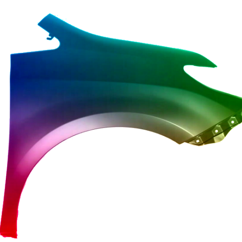 Parafango destro per Toyota Sienna 2010-2017 verniciato nel colore desiderato