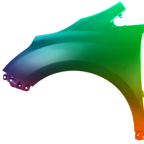 Parafango anteriore sinistro per Toyota Verso Dal 2013 verniciato nel colore desiderato