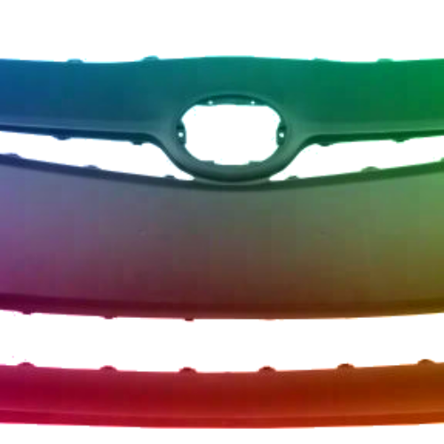 Paraurti anteriore per Toyota Prius (XW30) 2009-2016 PDC verniciato nel colore desiderato