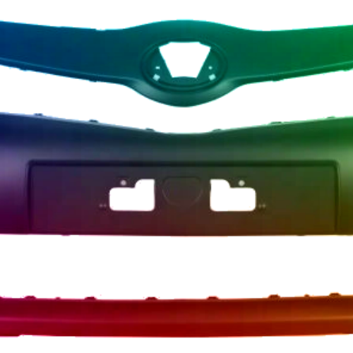 Paraurti anteriore per Toyota Verso (R20) 2009-2013 SR verniciato nel colore desiderato