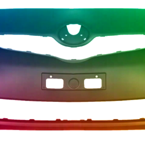 Paraurti anteriore per Toyota Yaris (XP90) HB 2009-2011 verniciato nel colore desiderato