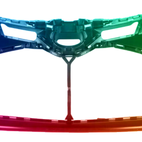 Paraurti anteriore per Toyota Yaris 2014-2017 verniciato nel colore desiderato