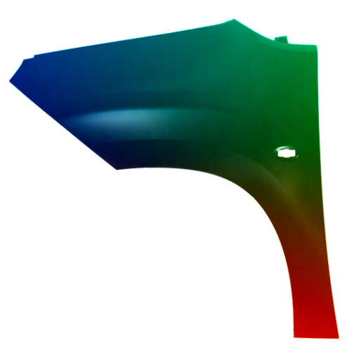Parafango anteriore sinistro per Citroen Berlingo Dal 2018 verniciato nel colore desiderato
