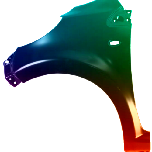 Parafango anteriore sinistro per Citroen C1 (PM/PN) 2005-2012 verniciato nel colore desiderato