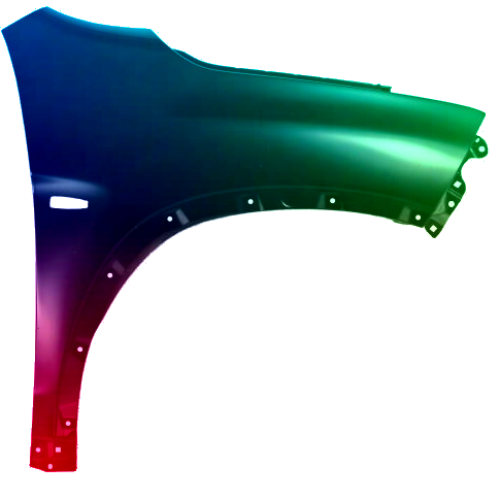 Parafango destro per Citroen C4 Aircross dal 2012 verniciato nel colore desiderato