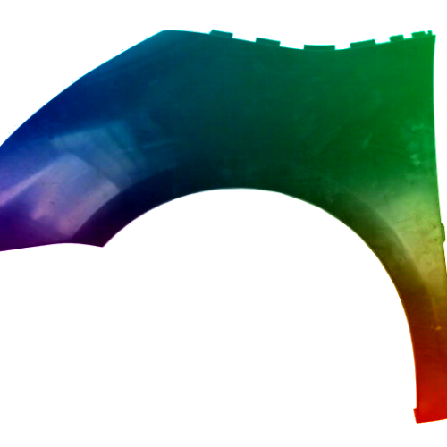 Parafango anteriore sinistro per Citroen C4 Picasso (UA/UD) 2006-2013 verniciato nel colore desiderato