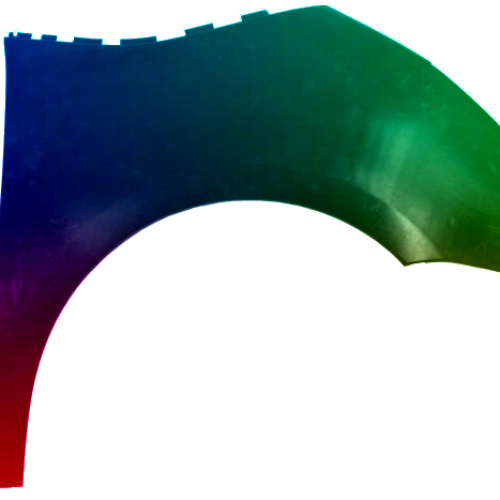 Parafango destro per Citroen C4 Picasso (UA/UD) 2006-2013 verniciato nel colore desiderato