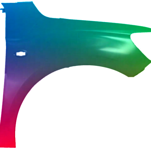 Parafango destro per Citroen C-Elysee 2012-2017 verniciato nel colore desiderato