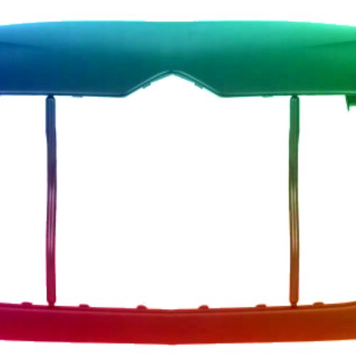Paraurti anteriore per Citroen DS3 Dal 2010 verniciato nel colore desiderato