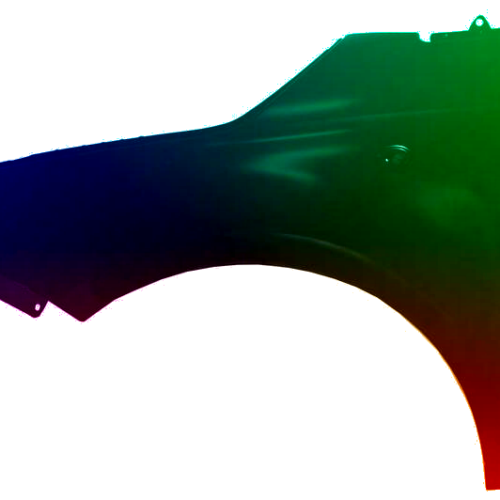 Parafango anteriore sinistro per Fiat 500 (312) 2007-2015 verniciato nel colore desiderato