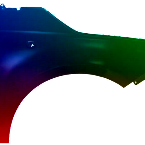 Parafango destro per Fiat 500 (312) 2007-2015 verniciato nel colore desiderato