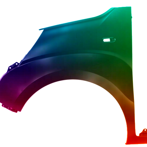 Parafango anteriore sinistro per Fiat Fiorino/Qubo Dal 2007 verniciato nel colore desiderato