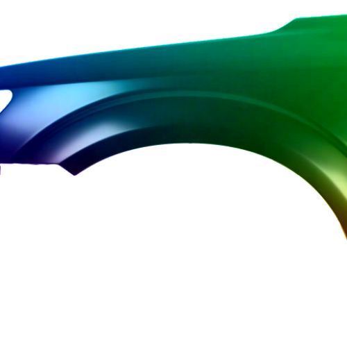 Parafango anteriore sinistro per Fiat Freemont (JC) Dal 2011 verniciato nel colore desiderato