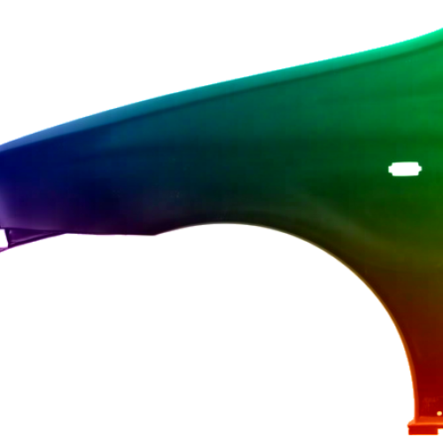 Parafango anteriore sinistro per Fiat Siena/Palio Combi (178) 1997-2001 verniciato nel colore desiderato