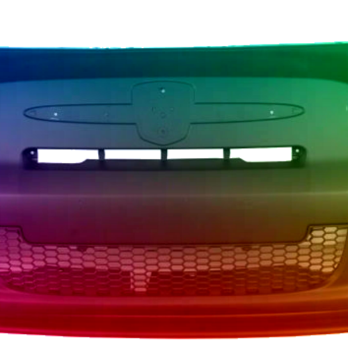 Paraurti anteriore per Fiat 500 (312) 2007-2015 verniciato nel colore desiderato