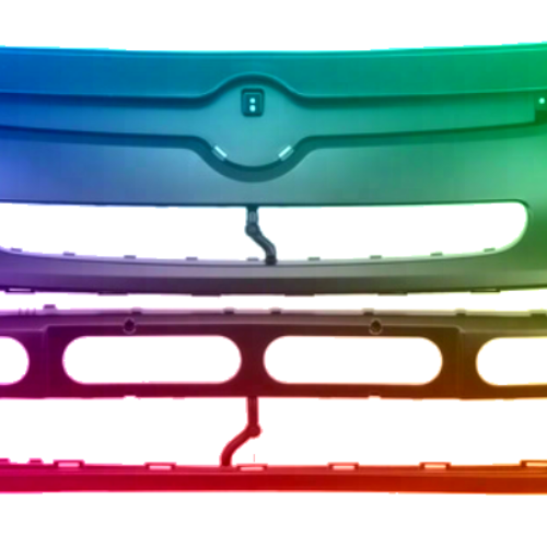 Paraurti anteriore per Fiat 500L (330) Dal 2013 verniciato nel colore desiderato