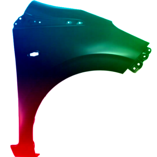 Parafango destro per Peugeot 108 Dal 2014 verniciato nel colore desiderato