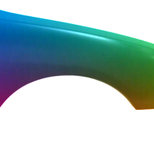 Parafango destro per Peugeot 206 (2_) 1988-2009 verniciato nel colore desiderato