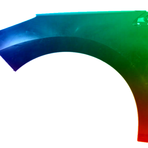 Parafango anteriore sinistro per Peugeot 308 (4_) 2011-2013 verniciato nel colore desiderato