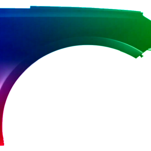 Parafango destro per Peugeot 308 2013-2017 verniciato nel colore desiderato