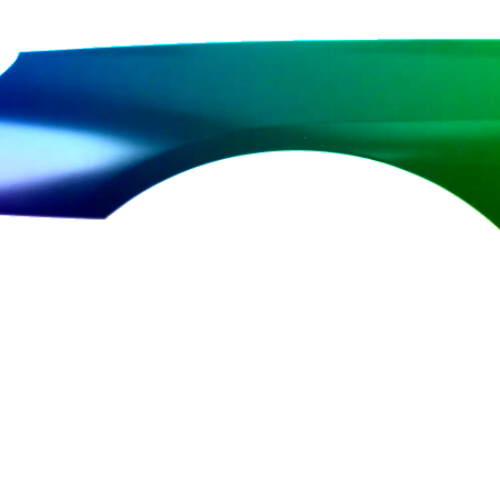 Parafango anteriore sinistro per Peugeot 407 2004-2010 verniciato nel colore desiderato