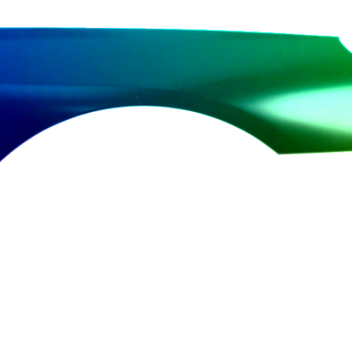 Parafango destro per Peugeot 407 2004-2010 verniciato nel colore desiderato