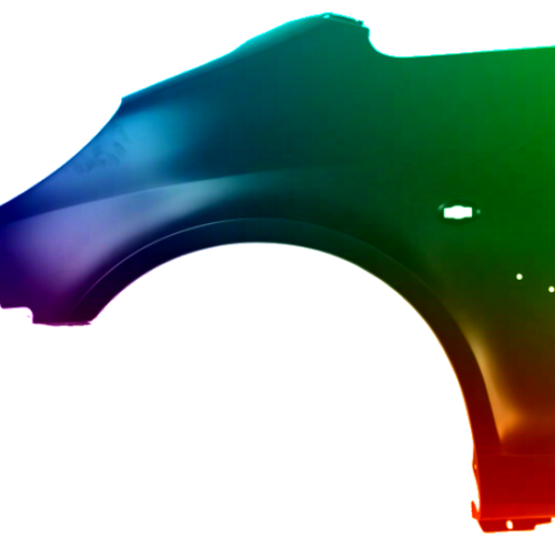 Parafango anteriore sinistro per Peugeot 1007 (K) 2005-2009 verniciato nel colore desiderato