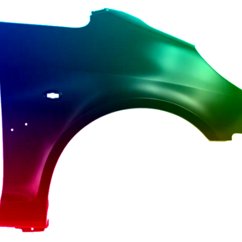 Parafango destro per Peugeot 1007 (K) 2005-2009 verniciato nel colore desiderato
