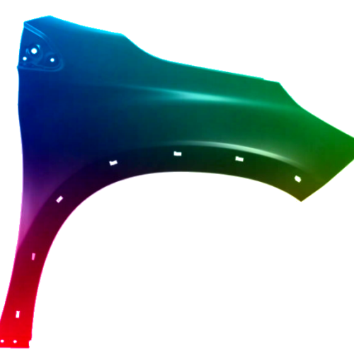 Parafango destro per Peugeot 2008 2013-2019 verniciato nel colore desiderato