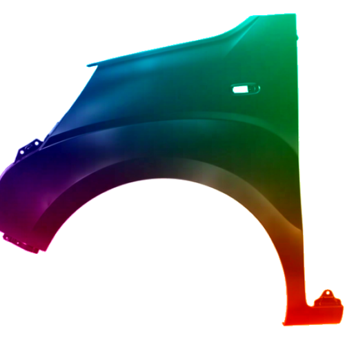 Parafango anteriore sinistro per Peugeot Bipper Dal 2007 verniciato nel colore desiderato