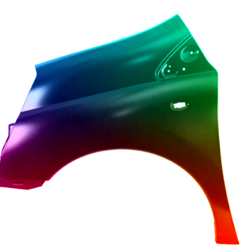 Parafango anteriore sinistro per Peugeot Expert 2007-2016 verniciato nel colore desiderato