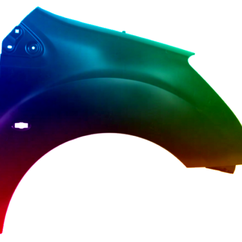 Parafango destro per Peugeot Partner 2008-2012 verniciato nel colore desiderato