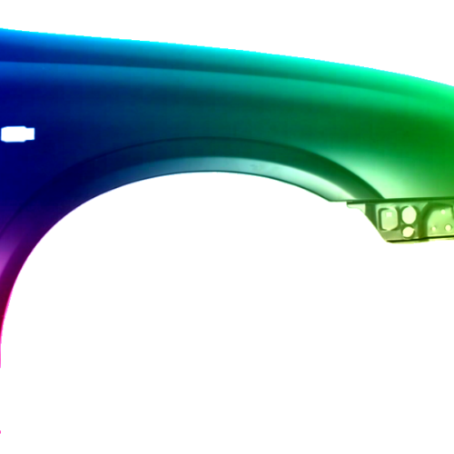 Parafango destro per Nissan Almera (N16) 2000-2002 verniciato nel colore desiderato