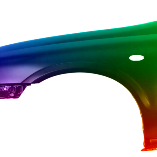 Parafango anteriore sinistro per Nissan Almera (N16) 2003-2007 verniciato nel colore desiderato