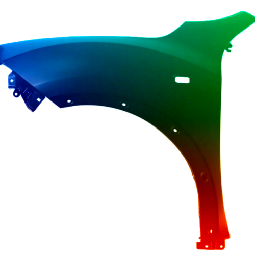 Parafango anteriore sinistro per Nissan Juke (F15) 2010-2014 verniciato nel colore desiderato