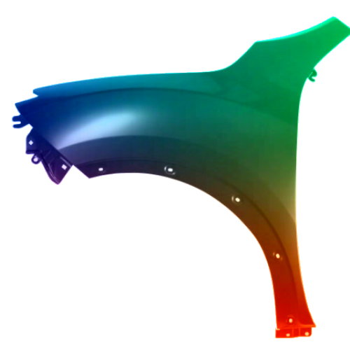 Parafango anteriore sinistro per Nissan Juke (F15) 2014-2019 verniciato nel colore desiderato