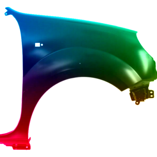 Parafango destro per Nissan Kubistar (X76) dal 2003 verniciato nel colore desiderato