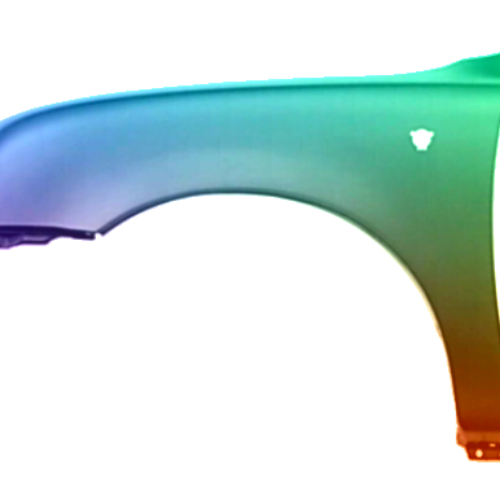 Parafango anteriore sinistro per Nissan Micra (K11) 1992-1998 verniciato nel colore desiderato