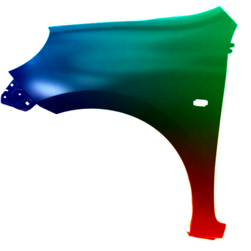 Parafango anteriore sinistro per Nissan Micra (K13) 2010-2013 verniciato nel colore desiderato