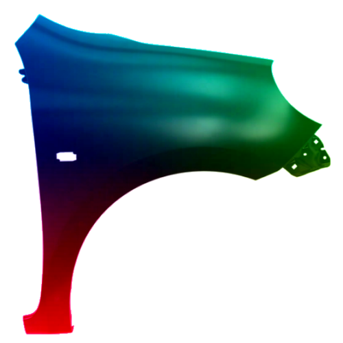 Parafango destro per Nissan Micra (K13) 2010-2013 verniciato nel colore desiderato