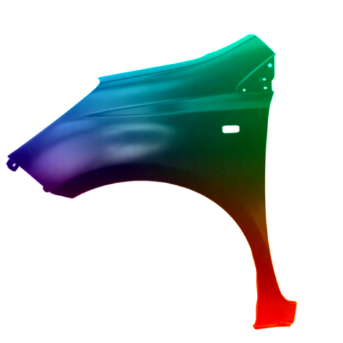 Parafango anteriore sinistro per Nissan Note (E11) 2006-2009 verniciato nel colore desiderato