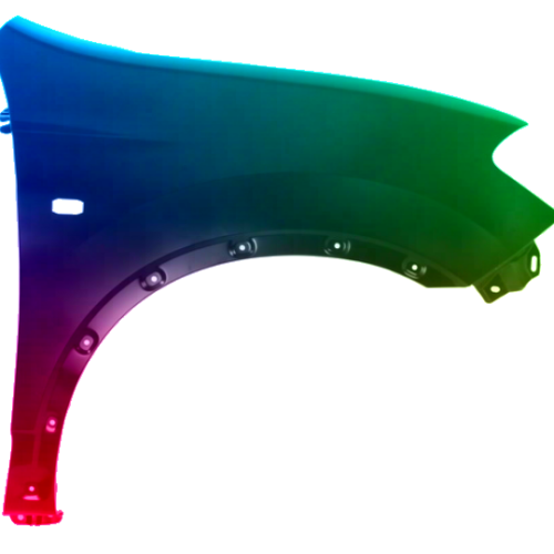 Parafango destro per Nissan Qashqai (J10) 2010-2014 verniciato nel colore desiderato