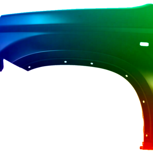Parafango anteriore sinistro per Nissan X-Trail (T31) 2007-2014 verniciato nel colore desiderato